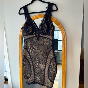 BEBE Black Lace Dress